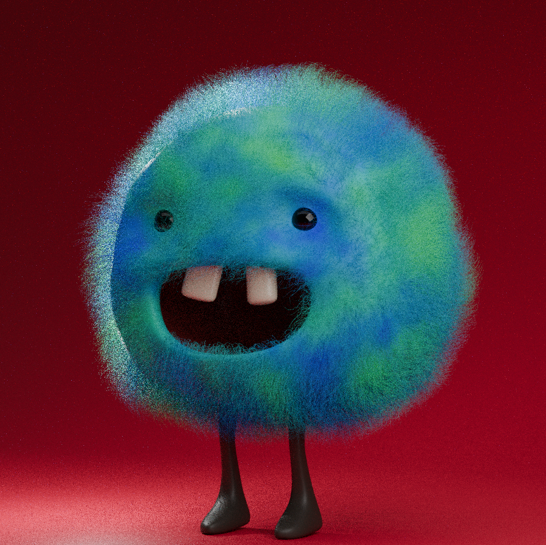 First character in Blender
